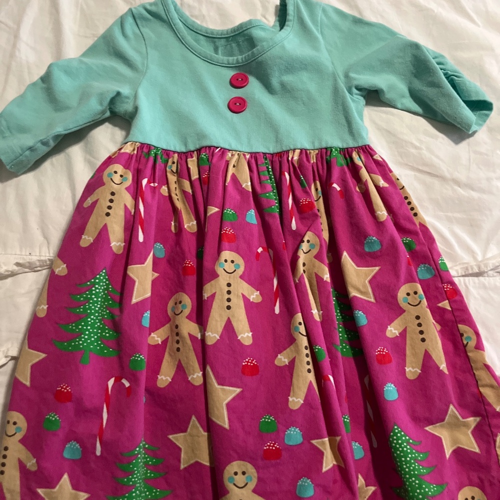 Eleanor Rose Christmas dress size 3-4